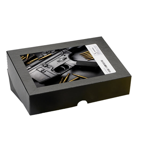 Gun Puzzle AR15 Gun Themed Jigsaw Puzzle ChocolateWeapons