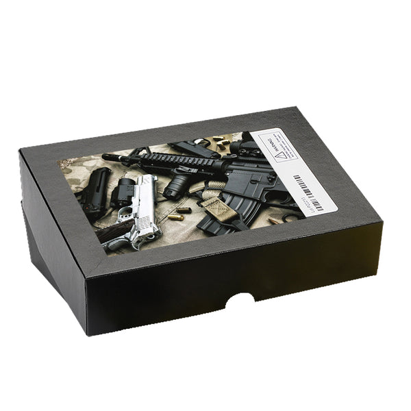 Gun Puzzle AR15 Military Gun Themed Jigsaw Puzzle ChocolateWeapons