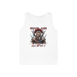 Spartan Molon Labe 2A - Mens Heavy Cotton Tank Top