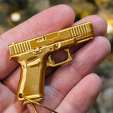 Golden Gun Ornament - Gun Christmas Tree Ornament
