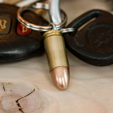 9mm Bullet Key Chains - Handmade