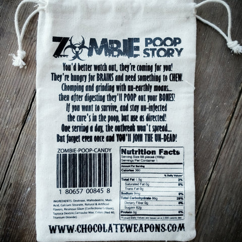 Zombie Candy Labels