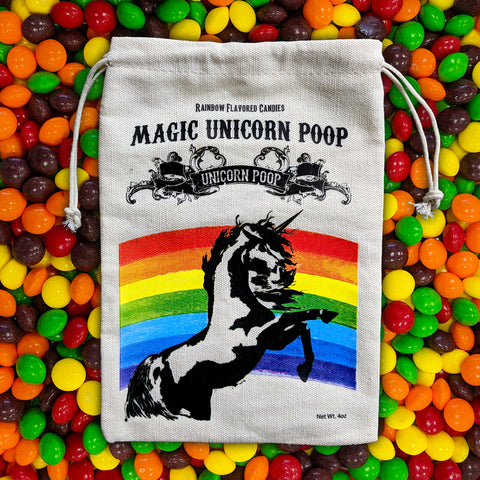 Magic Unicorn Poop - Rainbow Flavored Poop Candy Bag