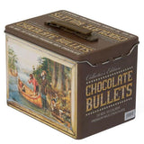 Chocolate Bullets in Vintage Collector's Tin
