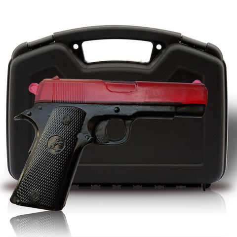 Soap Gun - Two Toned Black on Red